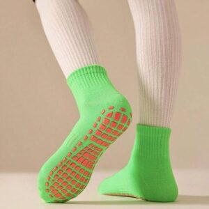 Jumplings Anti Slip Yoga Socks For Women with Rubber Sole, Ideal for Yoga Pilates Dance Ballet Workouts