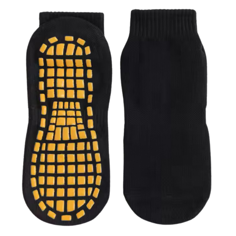 Grip Socks for Men & Women, Ankle Cotton Anti Slip Socks Ideal for Yoga, Pilates, Elderly Care/Senior Citizen, Walking, Home